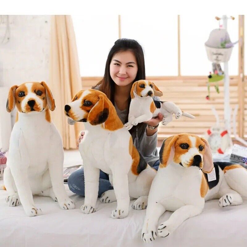 Hund Plüschtier 90cm Riesig Groß Stofftier Kinder Geschenk Deko