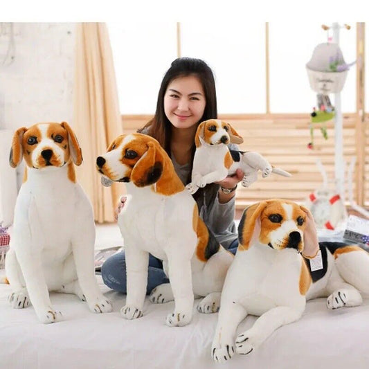 Hund Plüschtier 90cm Riesig Groß Stofftier Kinder Geschenk Deko