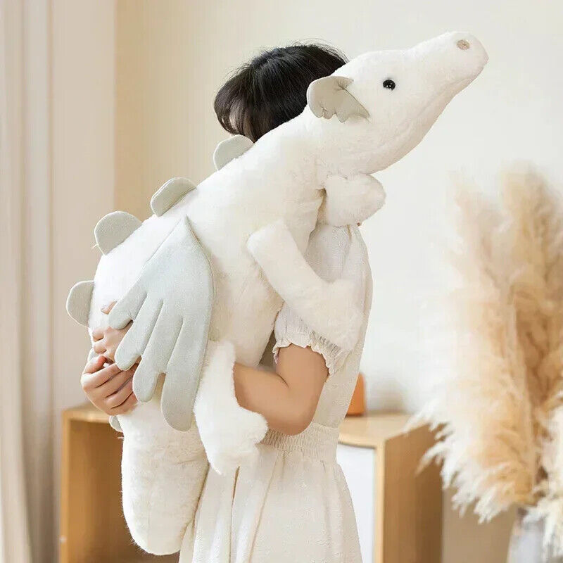 Drache Plüschtier Kuscheltier Weiches Drachen Stofftier Dinosaurier Geschenk