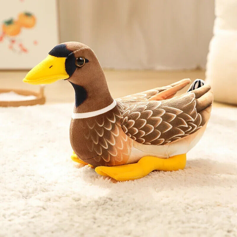 HABO 29Cm Ente Plüschtier Realistisch Kuscheltier Schwimmen Geschenk Kinder