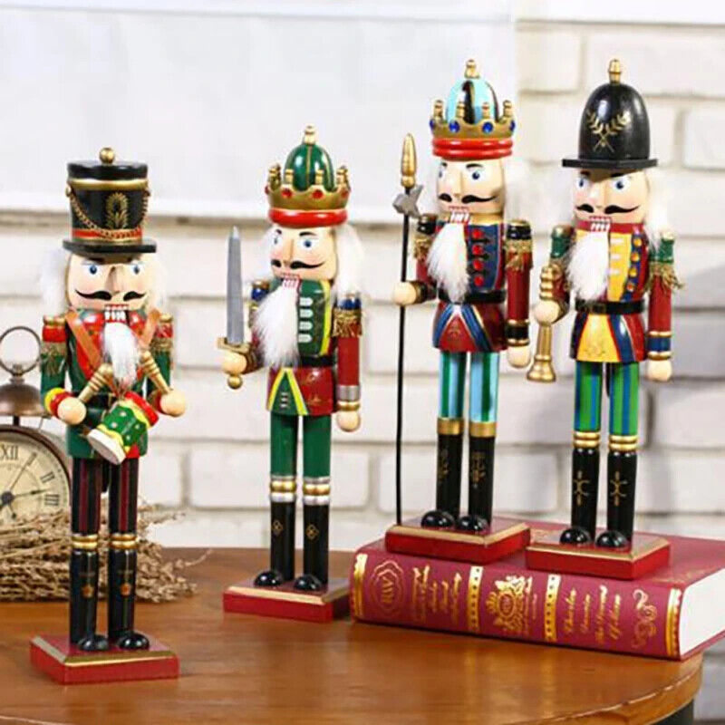 Nussknacker Weihnachten 30Cm Nussknacker Puppe Klassisch Weihnachtsdekoration