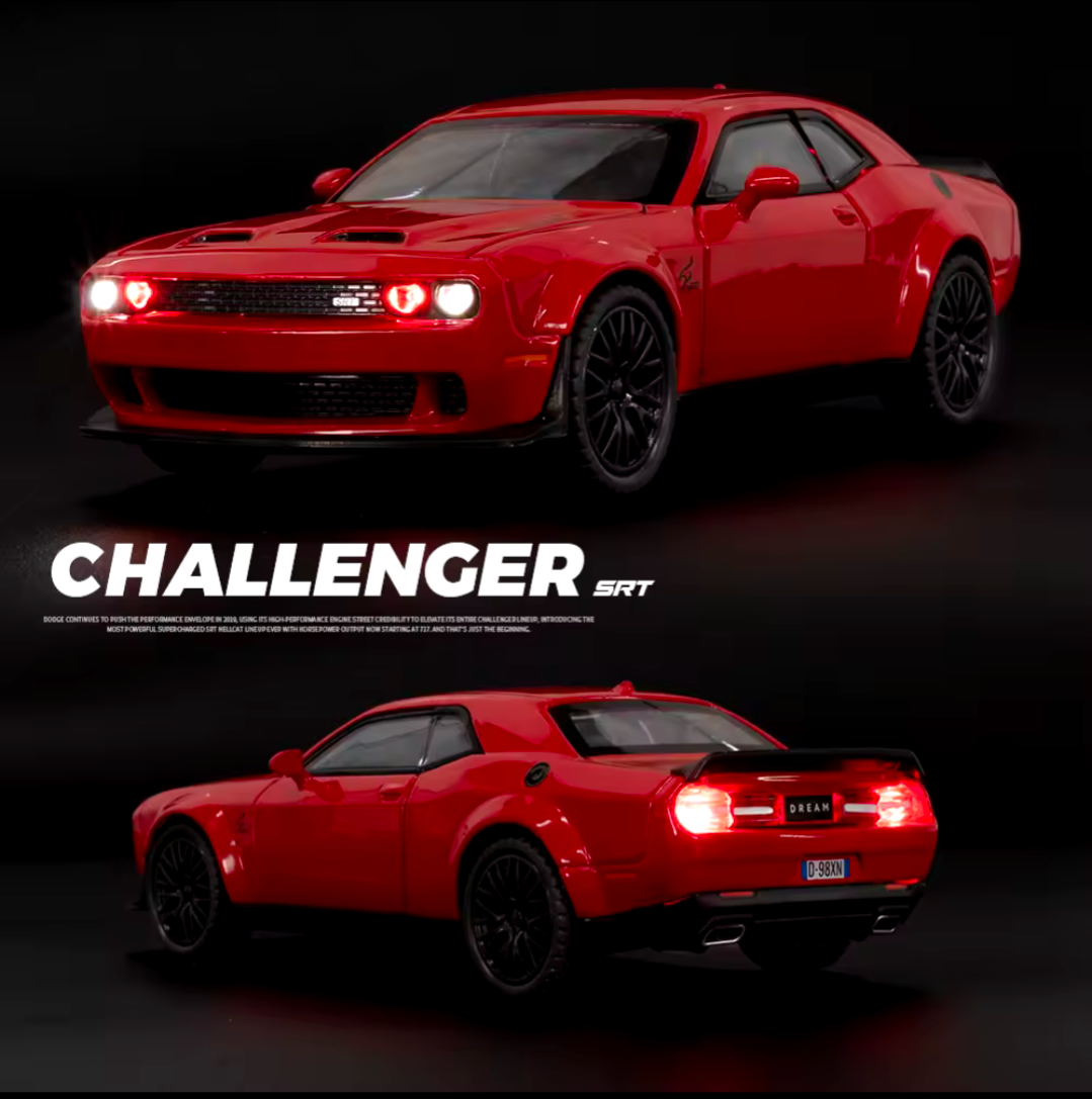 Dodge Hellcat Challenger SRT 1:32 Modell Metall Modell Auto Geschenk