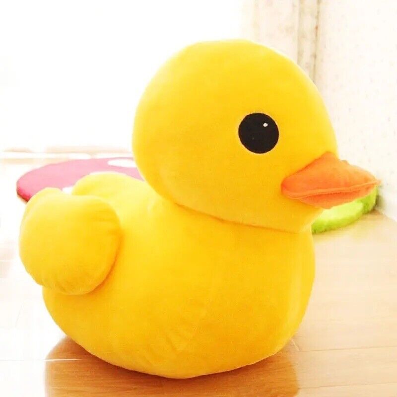 Gelbe Ente Plüsch 50cm Groß Kuscheltier Kinder Geschenk Badeente Riesig Stofftie