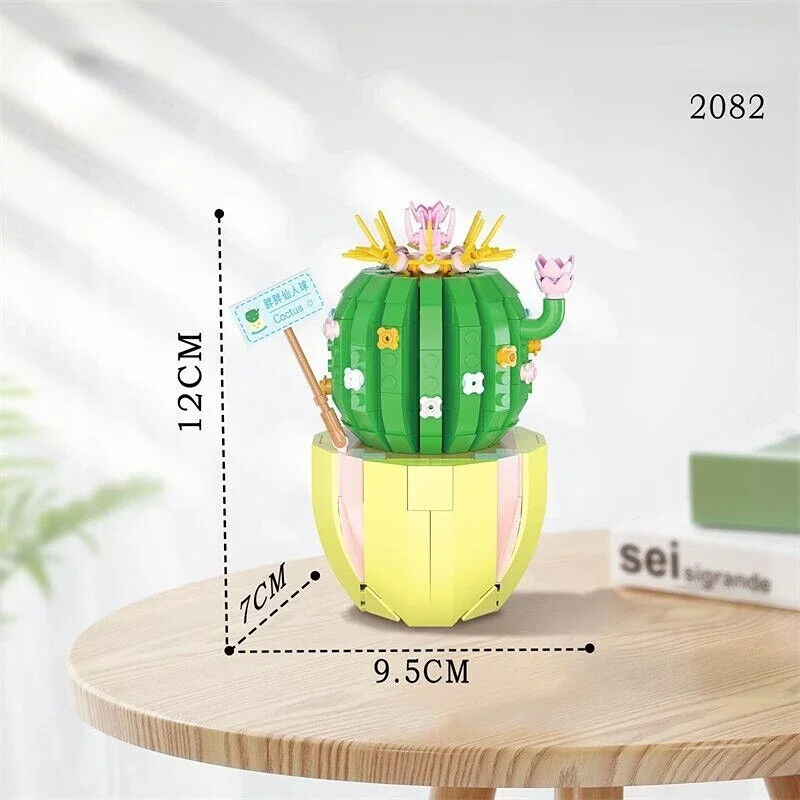 HABO Blumenstrauß Bausteine Set DIY Blumen Geschenk Valentinstag Frauen Mädchen