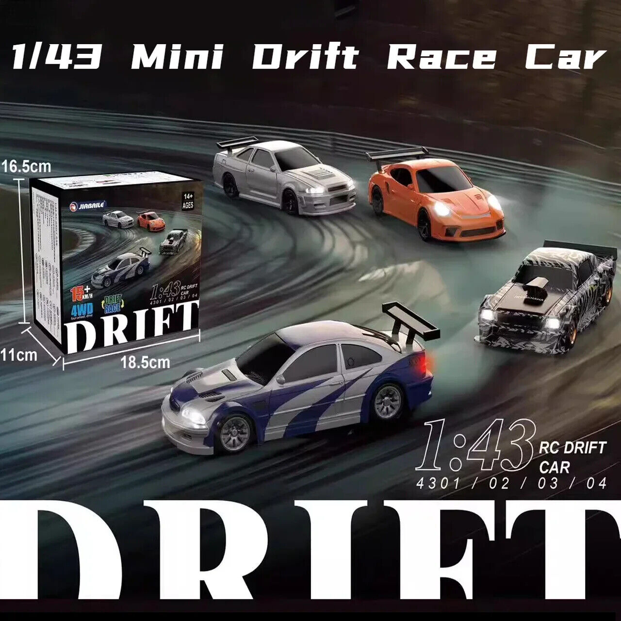 RC Drift Auto ferngesteuertes Sportauto Mini Racing Auto Modell Junge Spielzeug