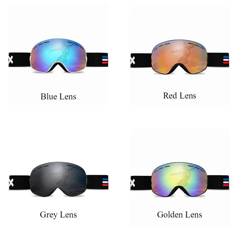 HABO Doppelschichtige Anti-Fog Ski Brille Snowboardbrille für Outdoor-Sportarten