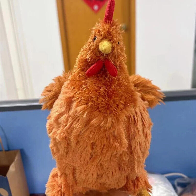 Huhn Henne Kuscheltier Plüschtier Kissen Spielzeug Hahn Kinder Geschenk