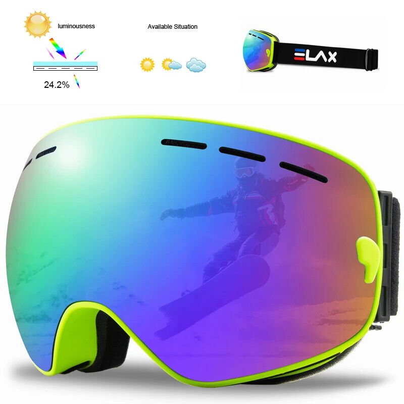 HABO Doppelschichtige Anti-Fog Ski Brille Snowboardbrille für Outdoor-Sportarten