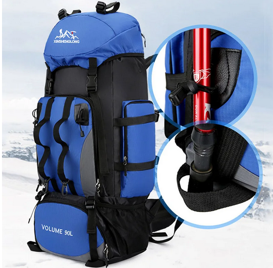 Rucksack 90L 90 Liter Reiserucksack Wanderrucksack leicht bequem Outoor