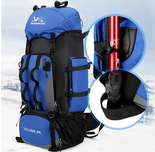 Rucksack 90L 90 Liter Reiserucksack Wanderrucksack leicht bequem Outoor