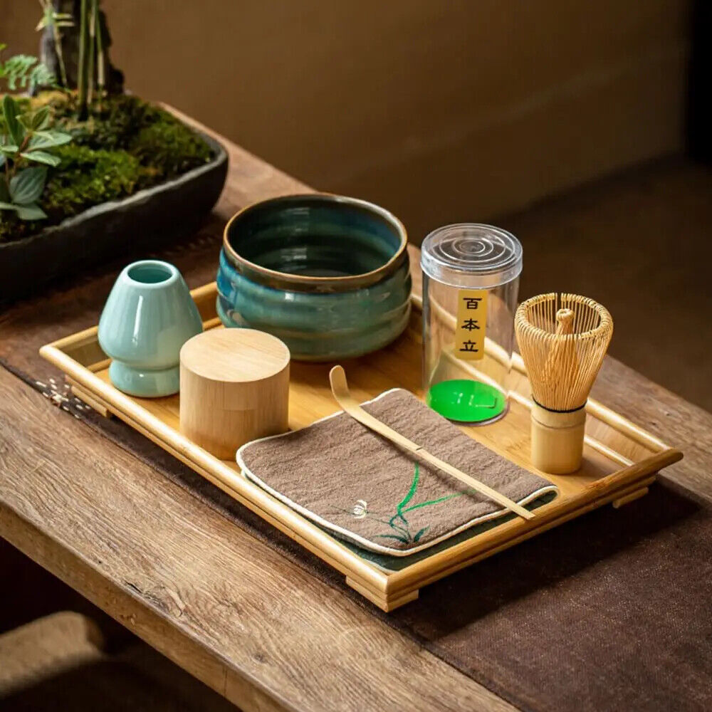 Matcha Besen Grüntee Japanisch Pulver Schneebesen Traditionell Bambus Teeservice