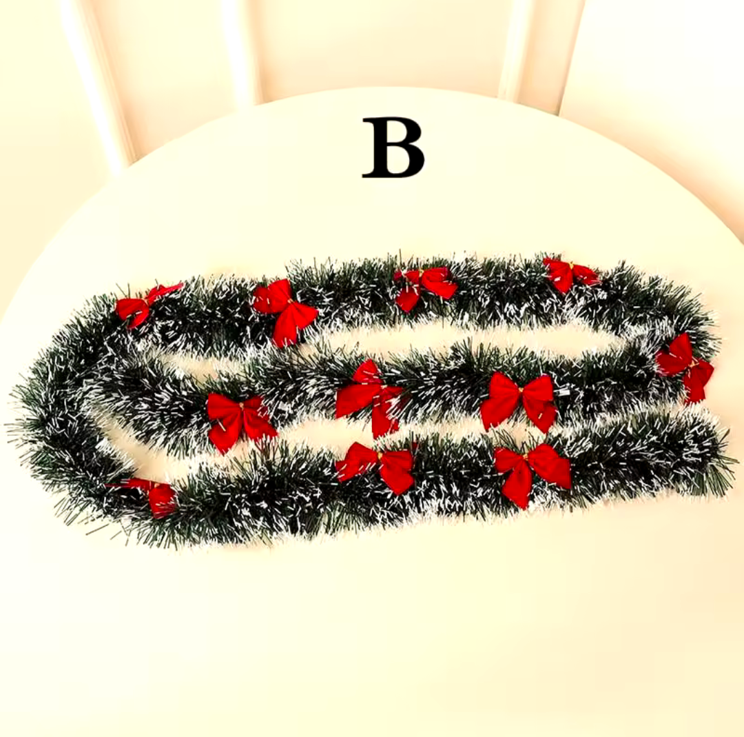 Weihnachten Girlande Schmuck 2 meter Dekoration Christbaum
