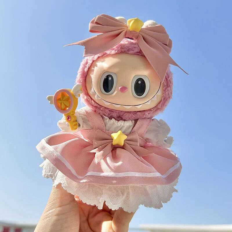 Nette Mini Plüsch Puppe Kleidung Outfit Zubehör für Idolpuppen