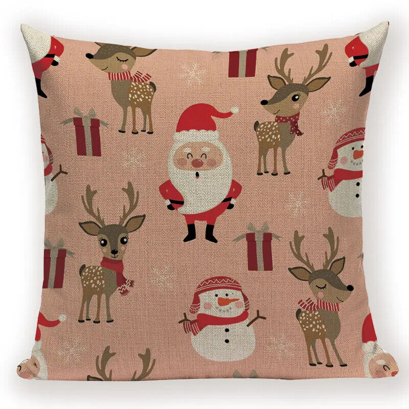 Weihnachtliche Kissenbezüge Weihnachtsdekorationen Kissen Christmas Geschenk
