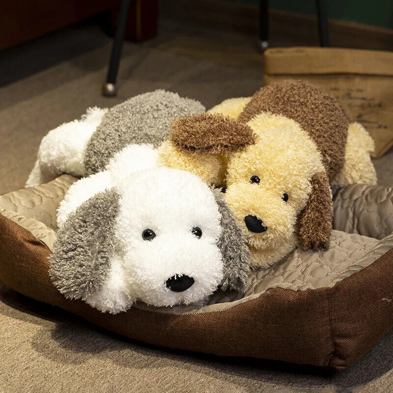 Riesiges Plüschtier, Großer Schlafender Hund weiches Plüschkissen Kinder