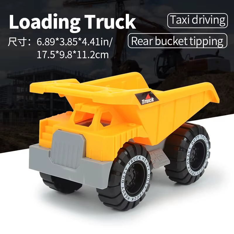 HABO Bagger Muldenkipper Modell Spielzeug – Engineering Fahrzeug Set
