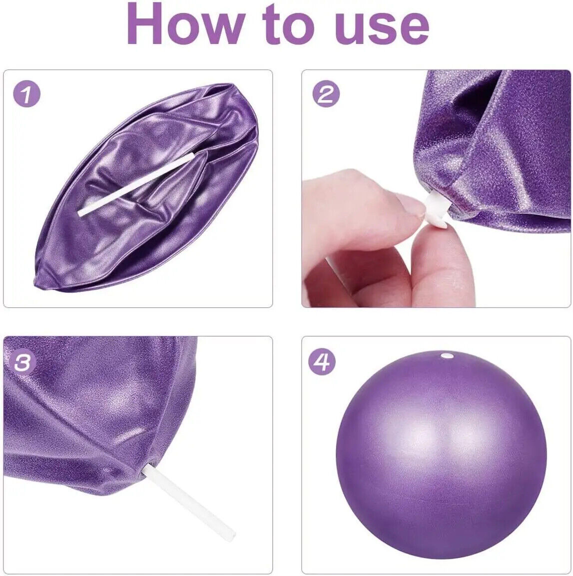 HABO Pilates Ball – Explosionsgeschützter Yoga Core Ball für Fitness-Training