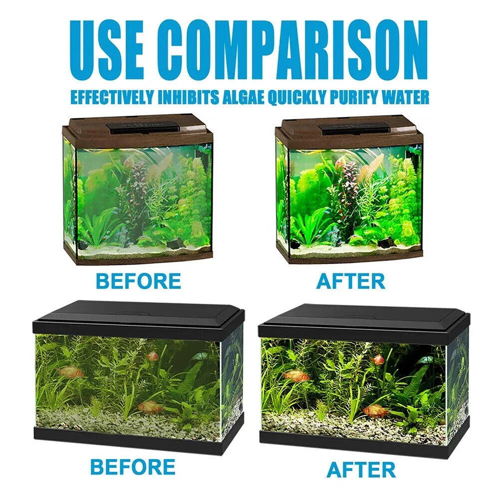 HABO Aquarium Moosentferner – Algenentfernung Pulver Wasserreinigung mit Löffel