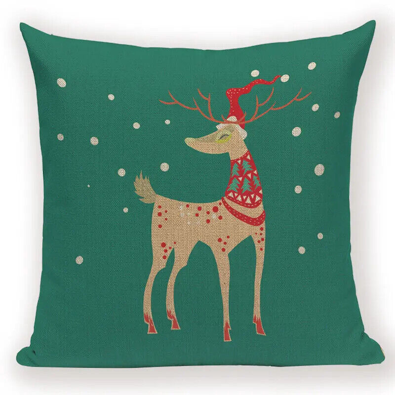 Weihnachtliche Kissenbezüge Weihnachtsdekorationen Kissen Christmas Geschenk