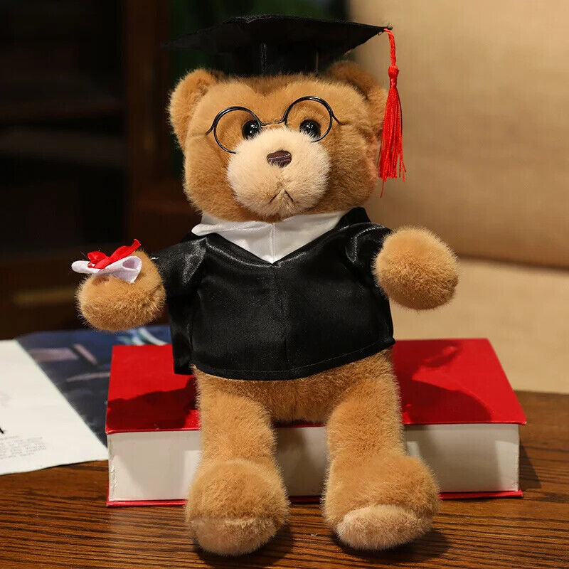 Absolvent Dr. Bär Plüsch Tier Teddybär  Spielzeug Geschenk Für Kind und Erwachse