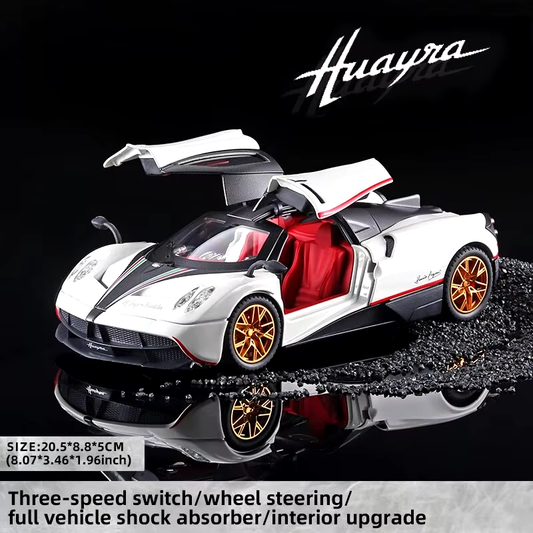 Pagani Auto Modell Spielzeug Sammlerstück Pagani detailgetreues Modell Aluminium