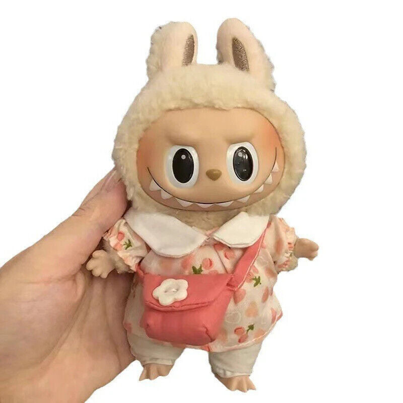 Nette Mini Plüsch Puppe Kleidung Outfit Zubehör für Idolpuppen