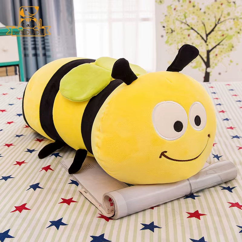 HABO Biene Kuscheltier Große Biene Plüschtier Stofftier Weich Kinder 45 CM 