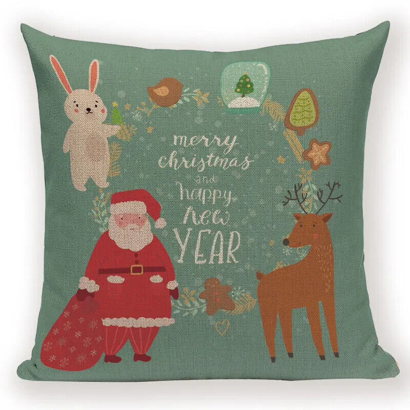 Weihnachtliche Kissenbezüge Weihnachtsdekorationen Kissen Christmas Geschenk