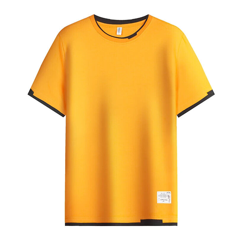 HABO Casual T-Shirt für Männer –  Baumwolle, Atmungsaktiv & Mode, Kurzarm Design