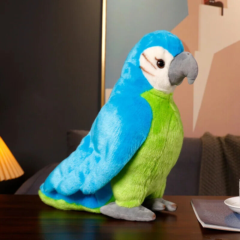 Lebensechte Papagei Plüsch Tier VogelTier Geschenk Für Kinder 