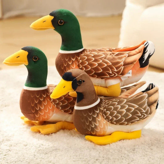 HABO 29Cm Ente Plüschtier Realistisch Kuscheltier Schwimmen Geschenk Kinder