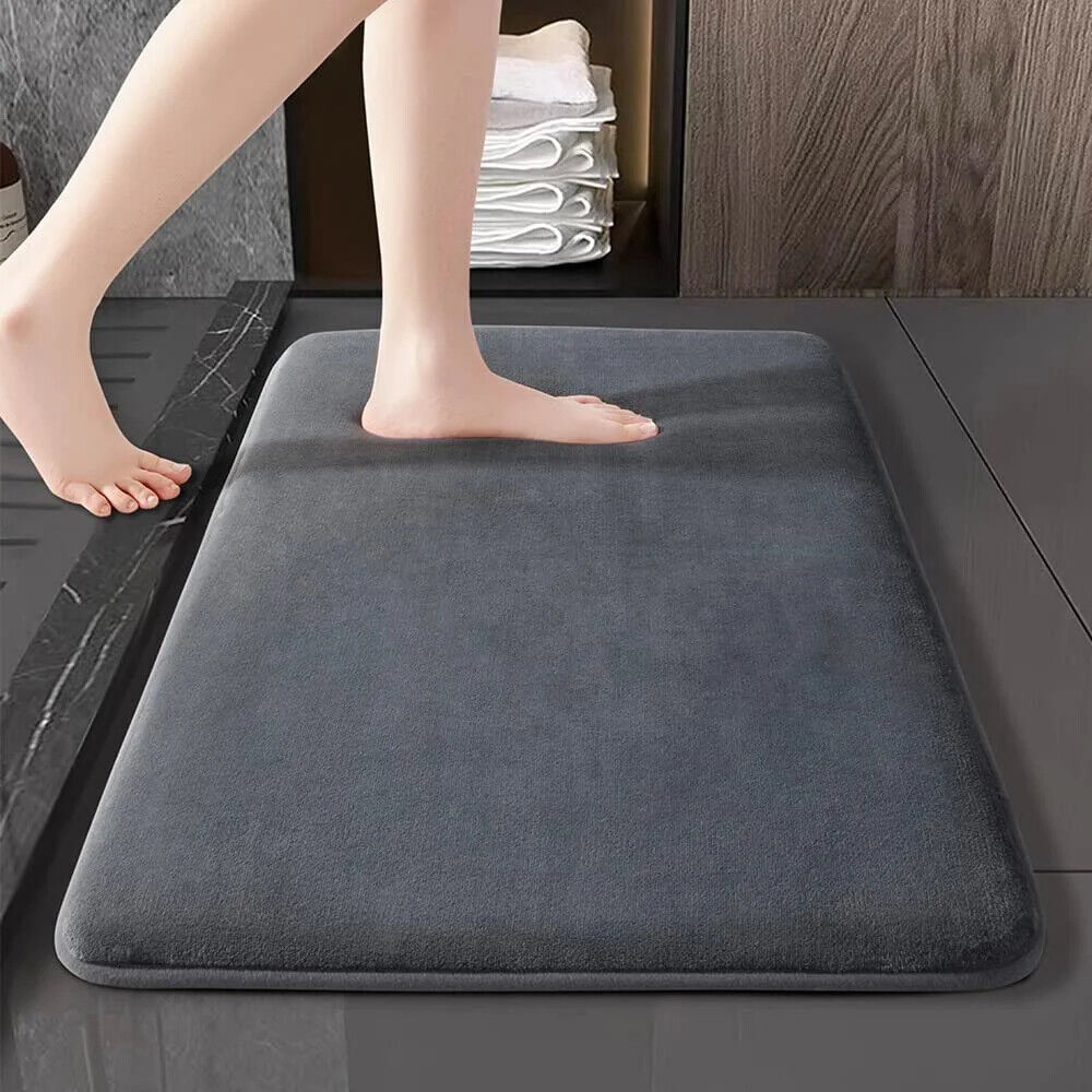 Duschmatte Bodenmatte Super Saugfähige Badematte rutschfest Badezimmer weich