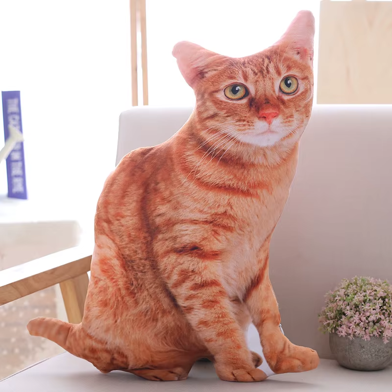 Plüsch Katze Kissen Weiche Kuscheltiere Spielzeug Home Decor 