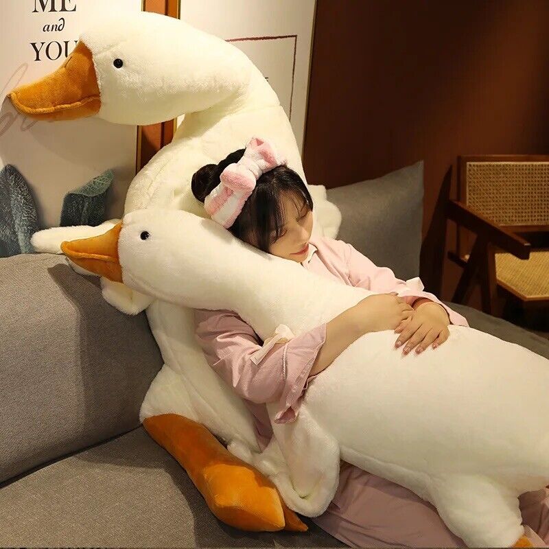 Gans Plüschtier Ente 130cm Riesig Groß Stofftier Kinder Geschenk Realistisch