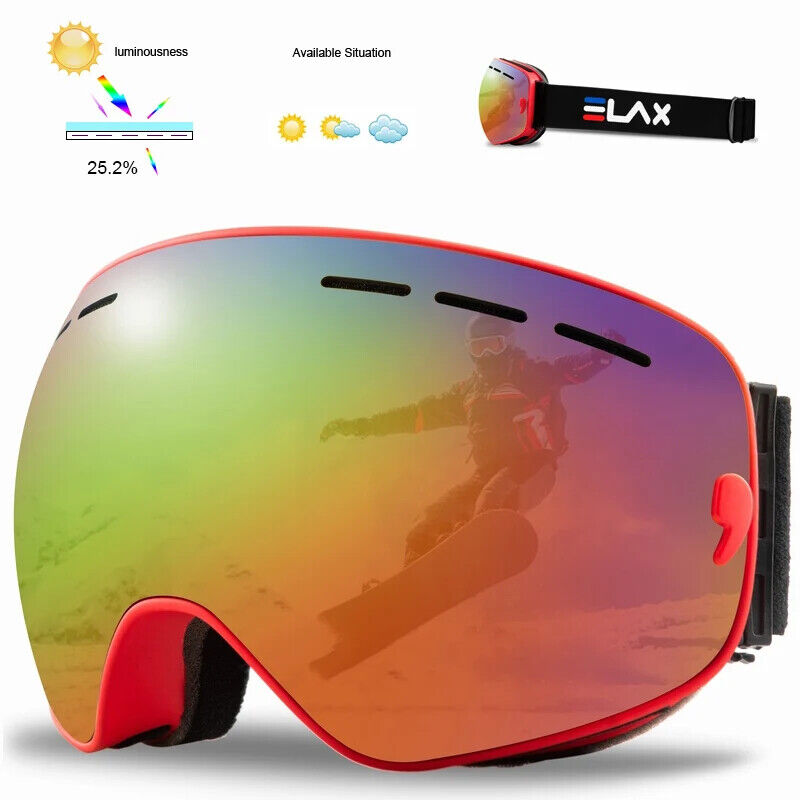 HABO Doppelschichtige Anti-Fog Ski Brille Snowboardbrille für Outdoor-Sportarten