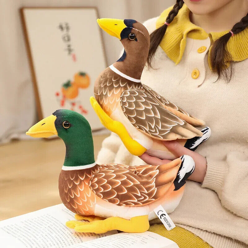 HABO 29Cm Ente Plüschtier Realistisch Kuscheltier Schwimmen Geschenk Kinder