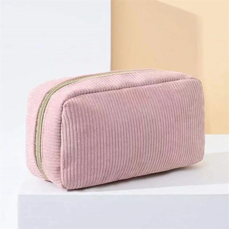 HABO Cord Kosmetik Beutel Make Up Waschtasche Kultur Tasche Geldbörse Frauen