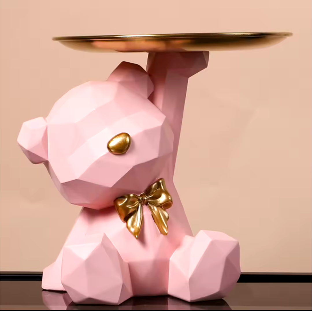 Bären Schlüsselhalter Figur im Bärendesign Eingang Süßigkeitenhalter Gäste