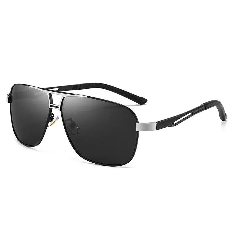 Piloten Brille Herren-Sonnenbrille Uv-Schutz Business Casual Sonnenbrille