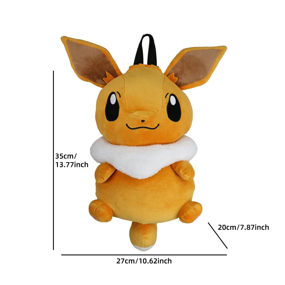 Pokemon Pikachu Snorlax ... Plüschrucksack weicher niedlicher Rucksack Pokemon
