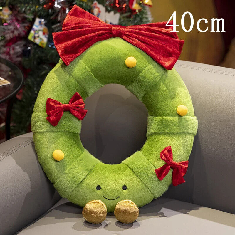 Santa Claus Schneemann Kranz Weihnachts Baum Plüschtiere Weihnachts Dekor Kissen
