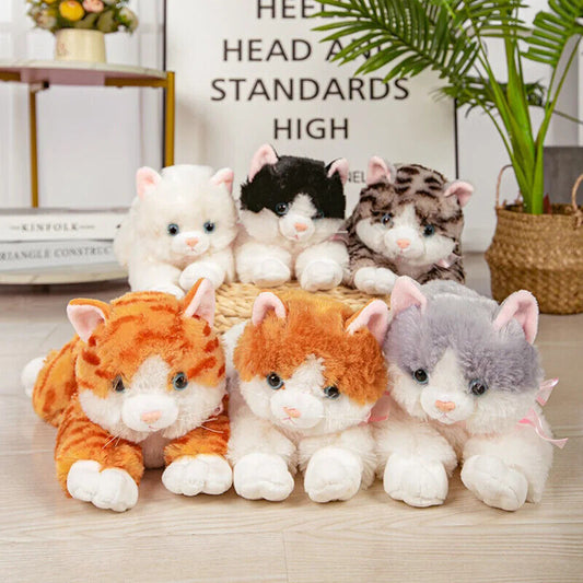 Katzen-Plüschtiere mit Sound! Plüsch Spielzeug Katze Puppe Geschenke für Kinder
