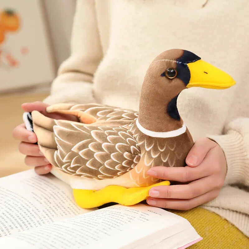 HABO 29Cm Ente Plüschtier Realistisch Kuscheltier Schwimmen Geschenk Kinder