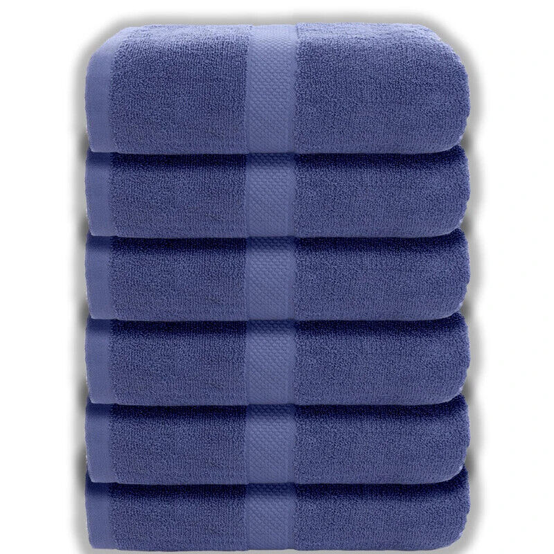 HABO 2/4/6  Baumwolle Handtücher Frottee Dusche Baden Handtuch Grau Weiß Hände
