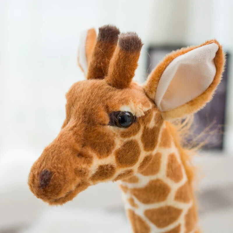 Giraffe Plüschtier 60cm Riesig Groß Stofftier Kinder Geschenk Realistisch Deko