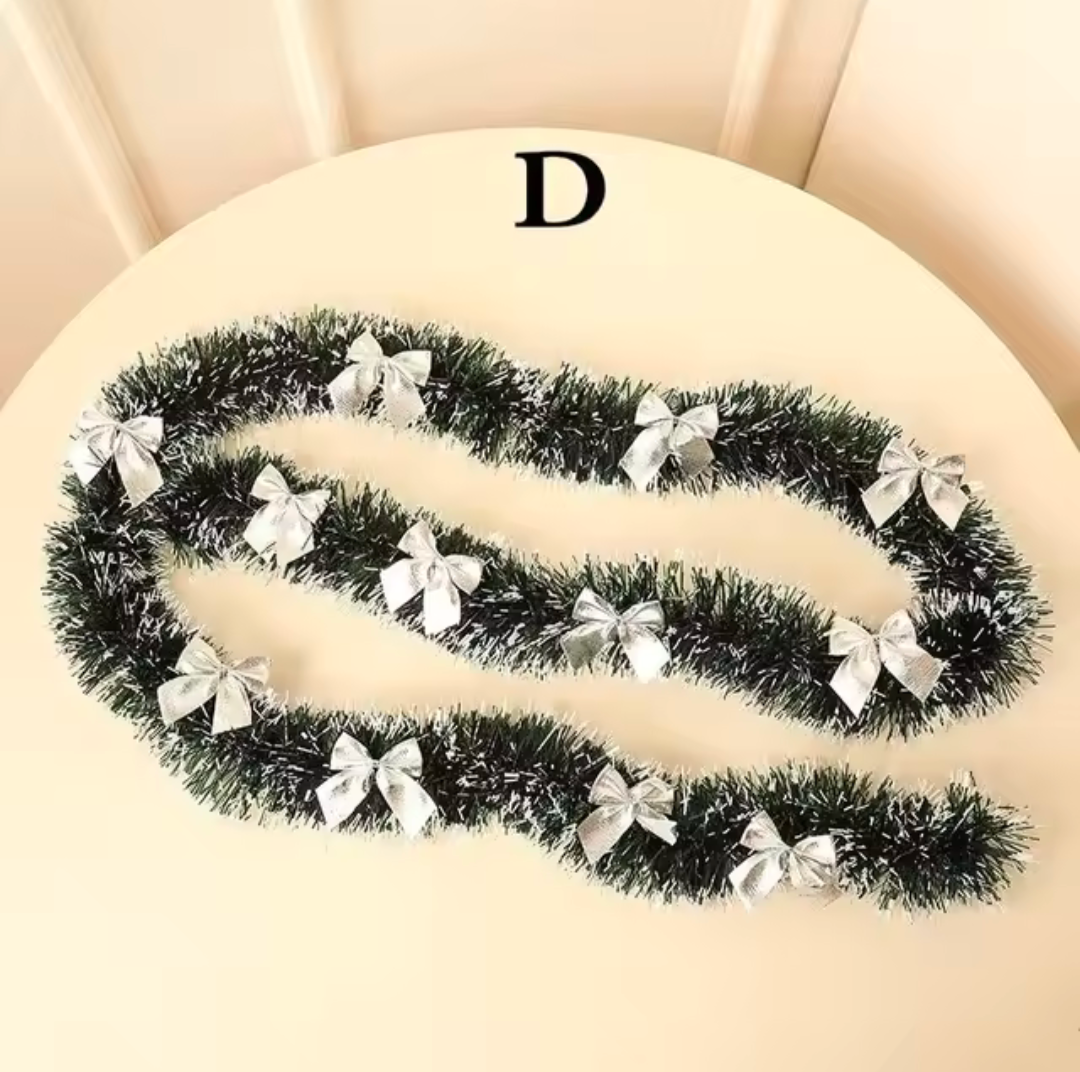 Weihnachten Girlande Schmuck 2 meter Dekoration Christbaum
