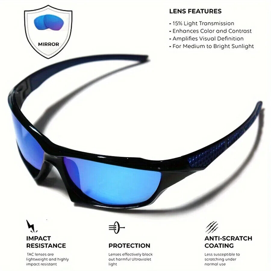 Sport Sonnenbrille Polarisiert Uv-Schutz Fahrrad Sonnenbrille Unisex Brille