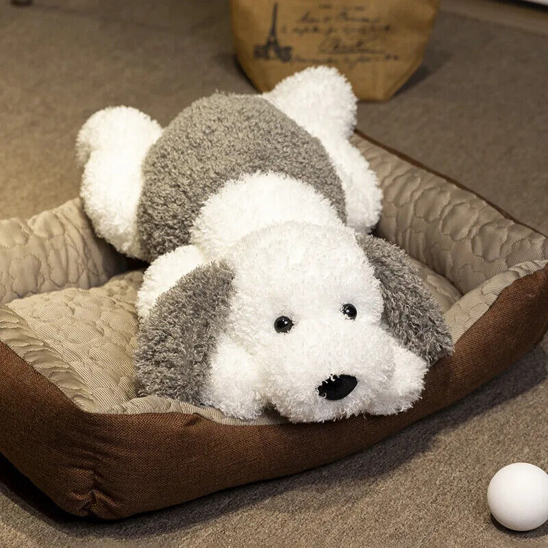 Riesiges Plüschtier, Großer Schlafender Hund weiches Plüschkissen Kinder