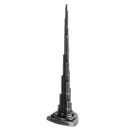 Burj Khalifa 18cm Tower Modell Metall Miniatur Dubai Kunsthandwerk Büro Deko