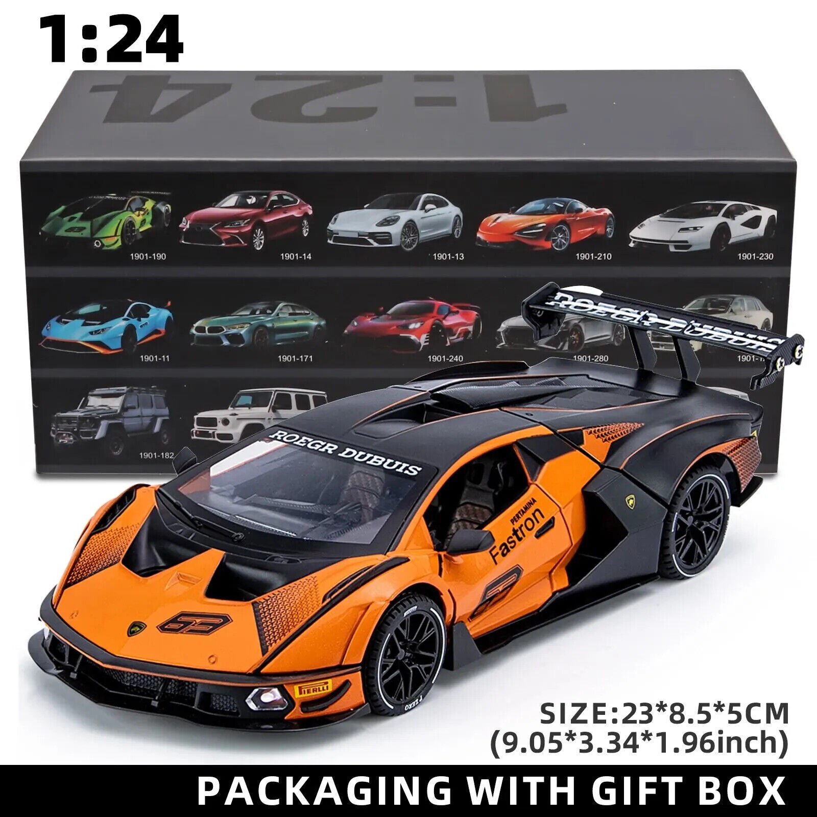 Lamborghini Modell Auto Maßstab 1:24 detailgetreu Ton und Lichteffekte